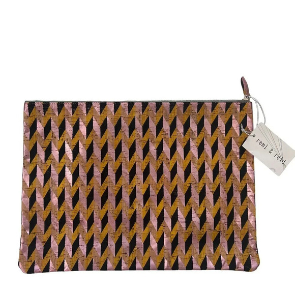 Remi/Reid Large Cork Clutch - Picture 5 of 7